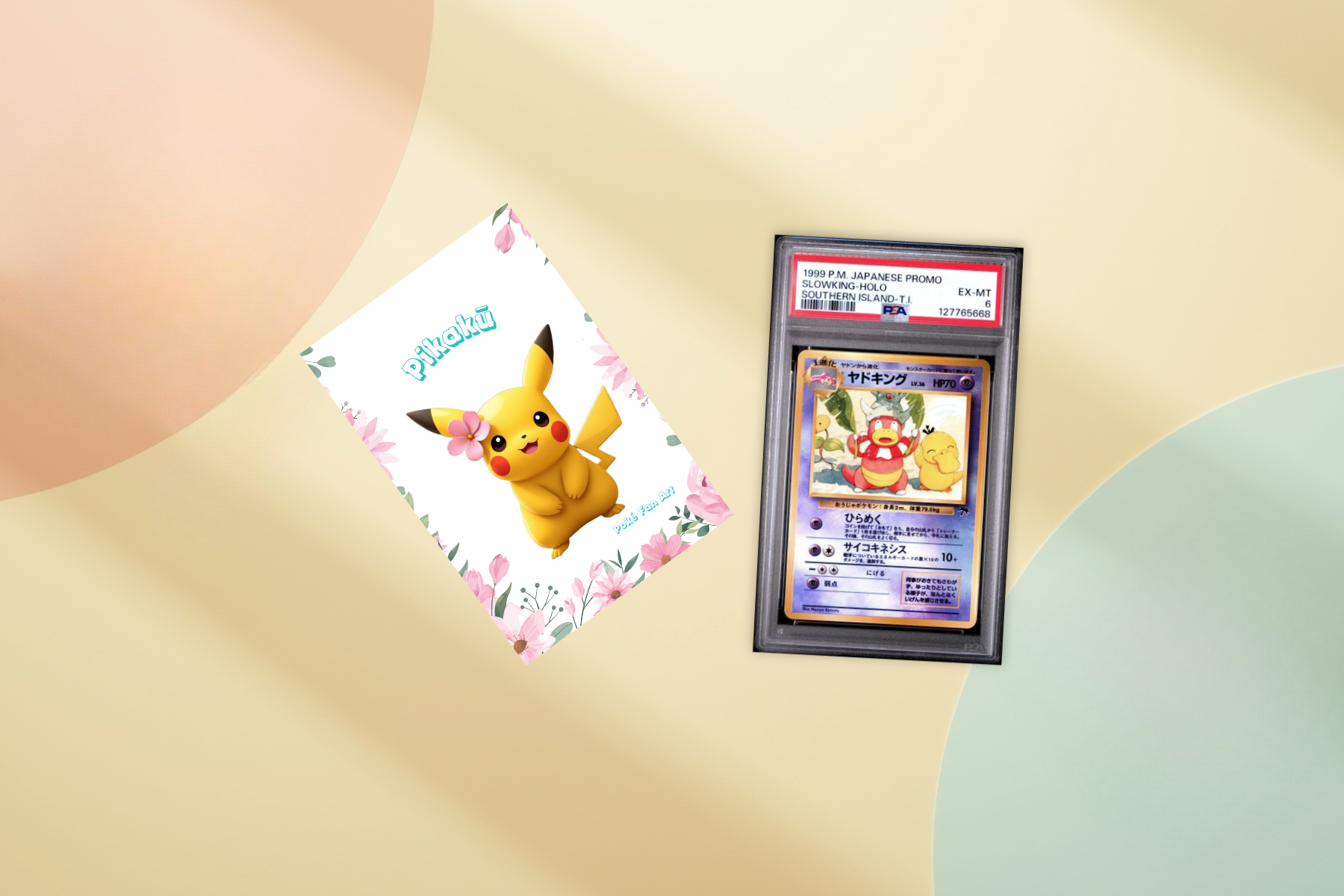 AJT Collective graded collectible slab and mystery pack