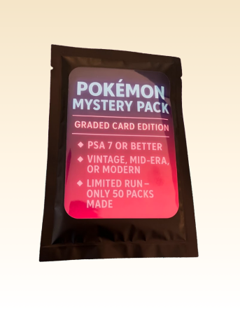 Graded Card Edition mystery pack